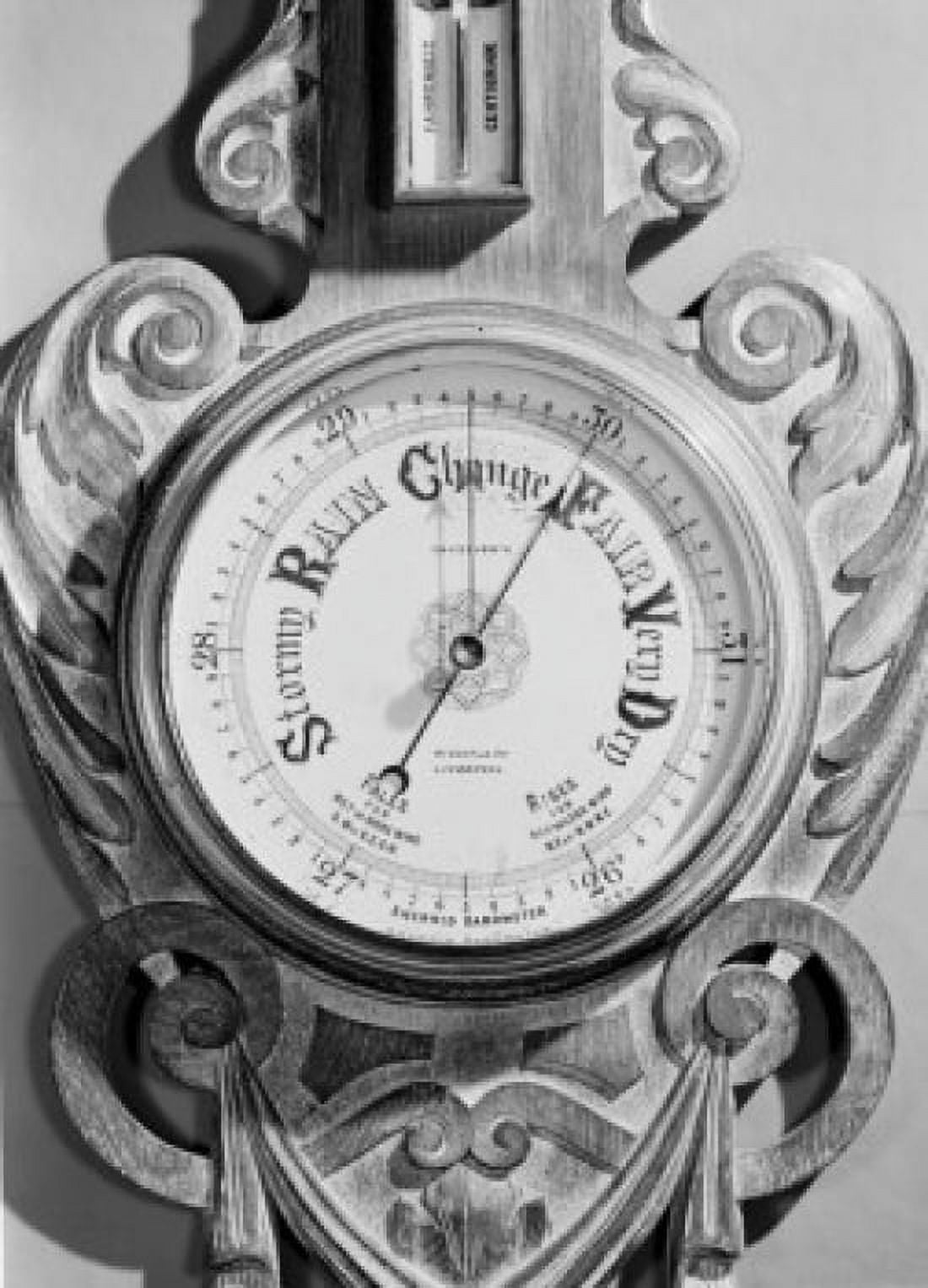 Ornate barometer Canvas Art - (24 x 36)