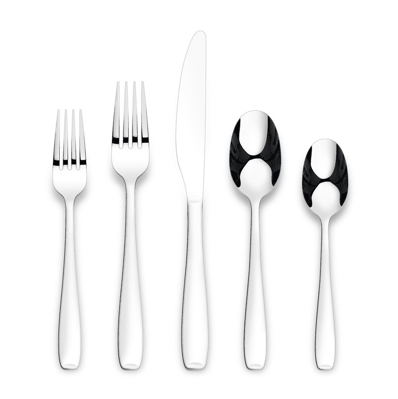 Ornative Remus Silverware Set 18/0 Stainless Steel, Mirror Finish, 20pc, Service for 4