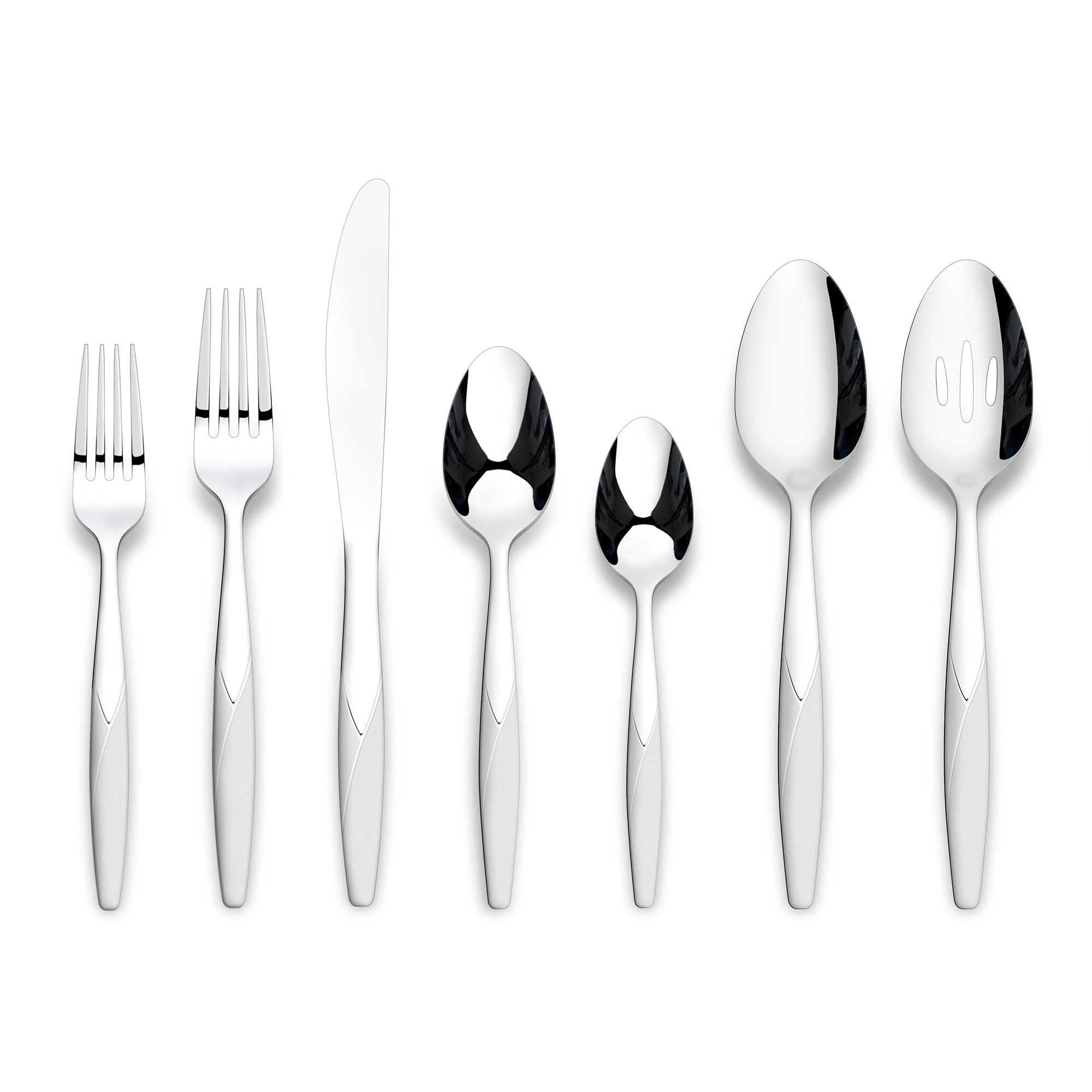 Pearl Metal Stainless Steel Dessert Forks - Set Of 6, Made In Japan, Dishwasher Safe, 6.9" Long
