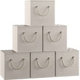 Ornavo Home 13 x 13 Storage Cube Bins, Shelf Basket, Kallax Storage