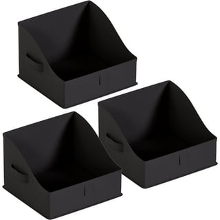 Deals！Closet Storage Boxes for Clothes,Clothing Storage Bins for Closet  with Handles, Foldable Rectangle Baskets, Fabric Containers Boxes for