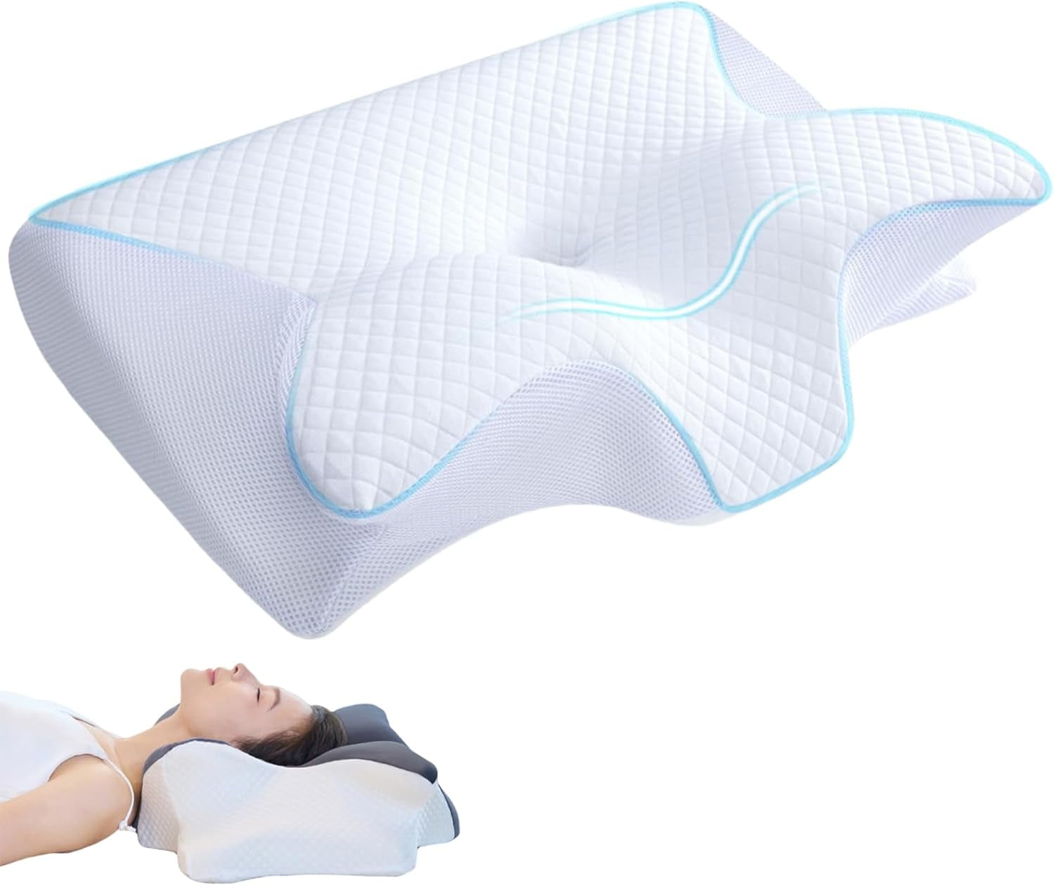 Ornexis Migraine Pillow, Ornexis Cervical Migraine Neck Pillow