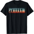 thumbnail image 1 of Ornithology Falconry Falconer Evolution Funny T-ShirtMen and women, White Black T-shirt, size: Extra large S-4XL, 1 of 4