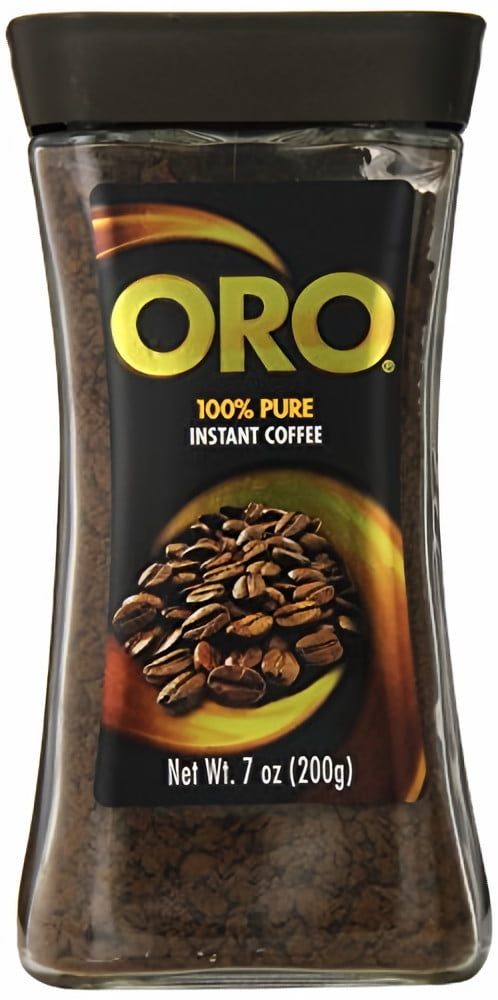 Pure Instant Oro 100% Pure Instant Coffee 7 oz (Pack of 12) - Walmart.com