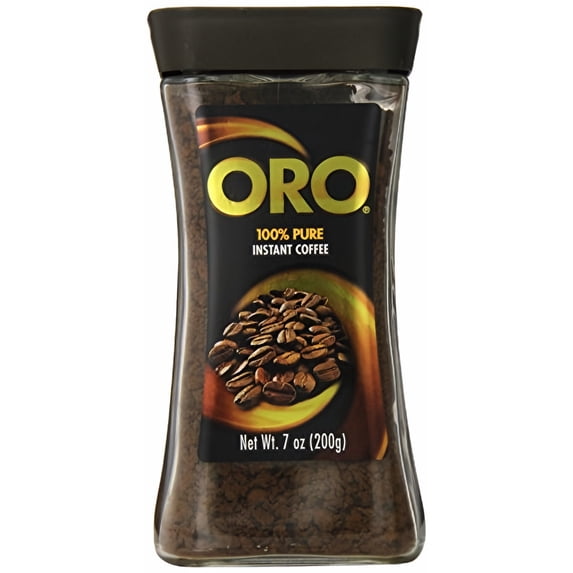 Oro 100% Pure Instant Coffee 7 oz (Pack of 5)