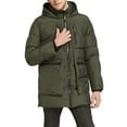 thumbnail image 1 of Orolay Men's Puffy Down Jacket Warm Winter Down Jacket with Multi Pockets Mid Length Down Coat Armygreen M, 1 of 5