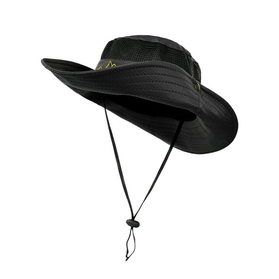Orolay Sun Hat Beach Waterproof Boonie Hat Hiking Wide Brim Sun Hat Bucket Hat Cap Fishing Adjustable Snapback for Men