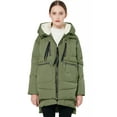 thumbnail image 1 of Orolay Women Winter Coat Warm Thickened Puffer Down Female Mid Length Jacket, 1 of 6