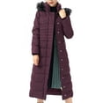 thumbnail image 1 of Orolay Women's Maxi Down Jacket Winter Jacket Casual Down Coat Long Length Down Coat Purple 2XL, 1 of 5