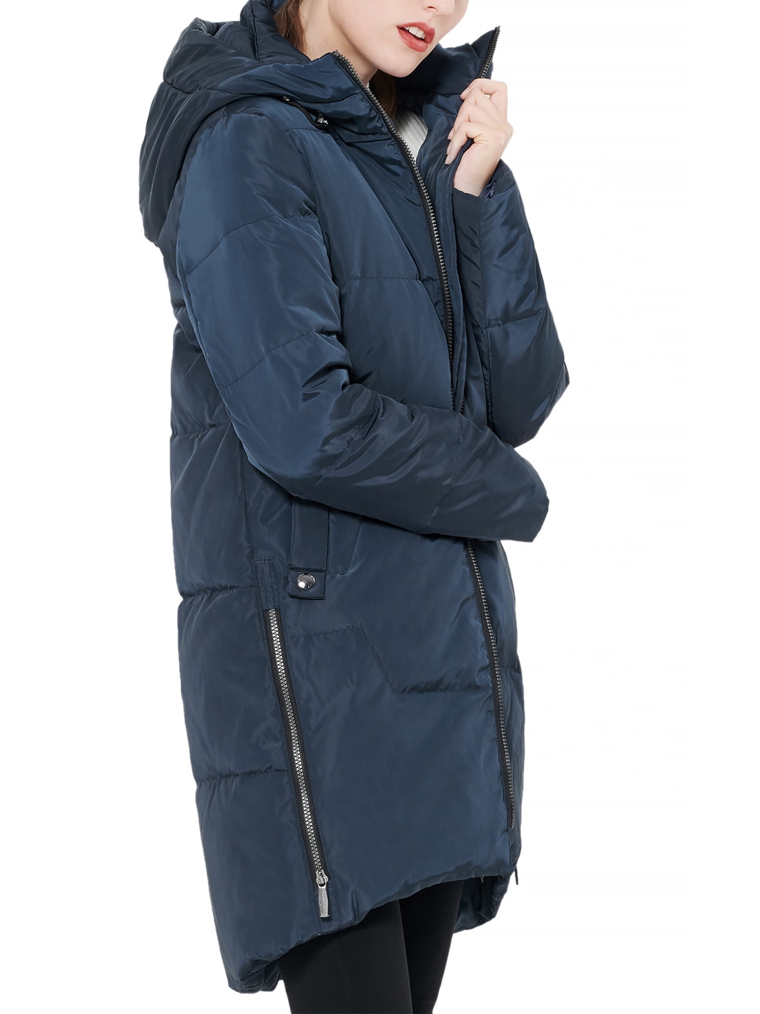 Orolay Women's Quilted Down Jacket Winter Down Coat Parka Coat with ...