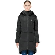 Orolay Women's Quilted Down Jacket Winter Down Coat Parka Coat with Hood