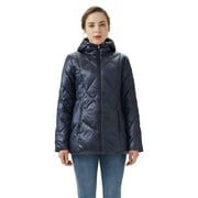 Orolay Women's Short Puffer Down Coat with Hood