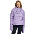 thumbnail image 1 of Orolay Women's Short Thermal Hoodie Down Jacket Puffer Coat Run Jacket with Gloves, 1 of 5