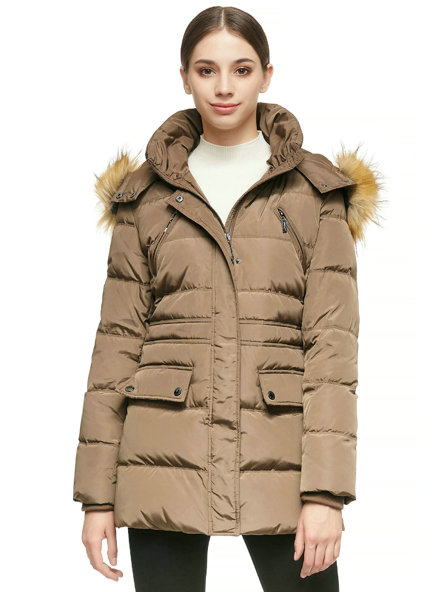 Orolay Women's Thickened Short Down Jacket Winter Coat