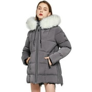 Orolay Women's Thickened Winter Bubble Down Coat Hooded Puffer Jacket