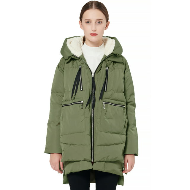 Orolay Women's Winter Coat Warm Thickened Puffer Down Jacket - Walmart.com