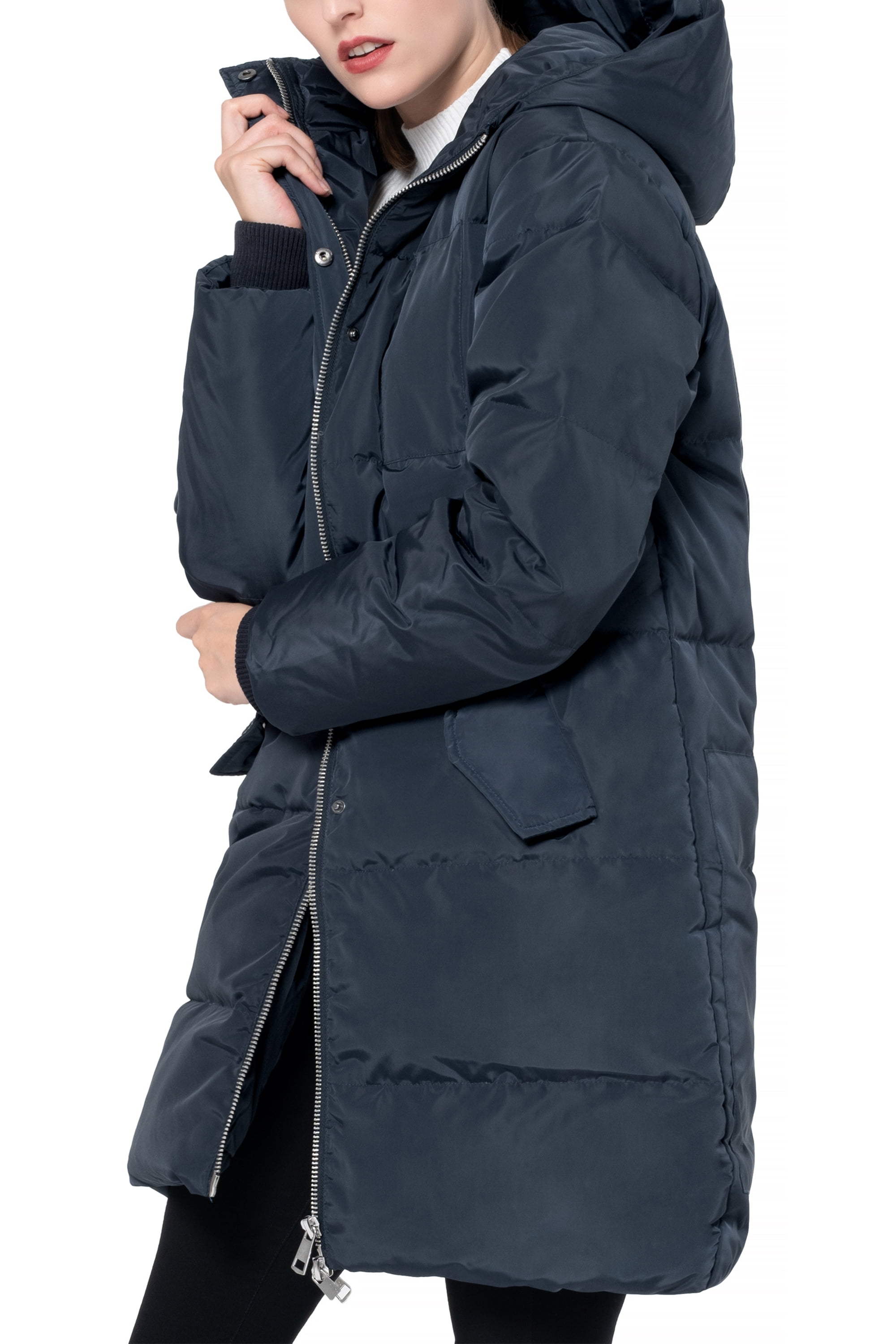Orolay Women's Winter Down Coat Down Puffer Coat Water Resistant Winter