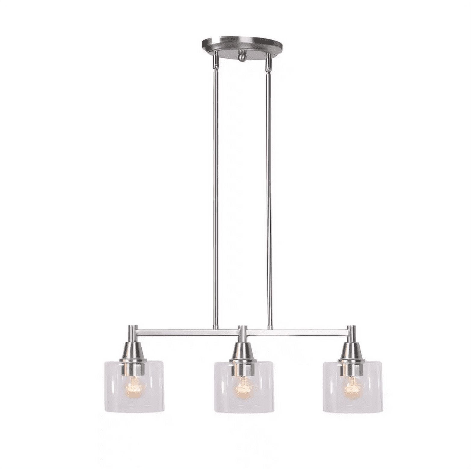 Brushed nickel island lighting deals