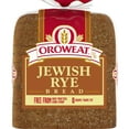 thumbnail image 1 of Oroweat Jewish Rye Bread, 16 oz, Plain Rye Bread, Bag, 1 of 7