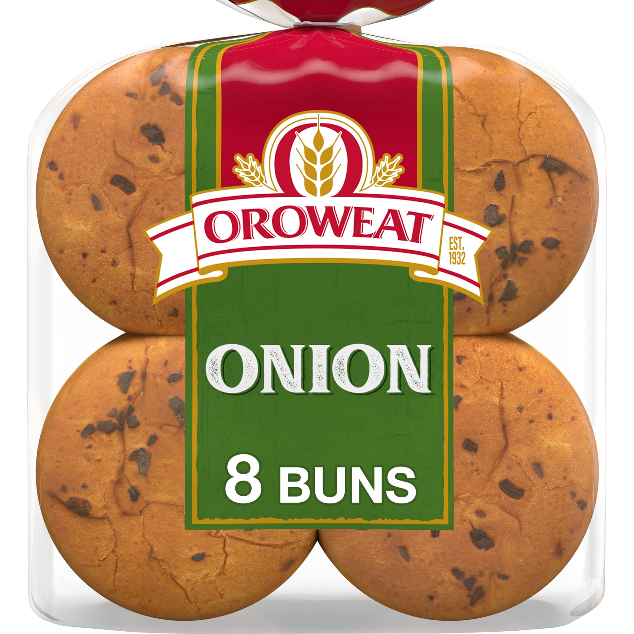 Oroweat Onion Sandwich Buns, Perfect for Hamburgers, 8 count, 21