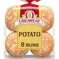 thumbnail image 1 of Oroweat Potato Buns, 8 count, Hamburger Buns, 21 oz Bag, 1 of 7
