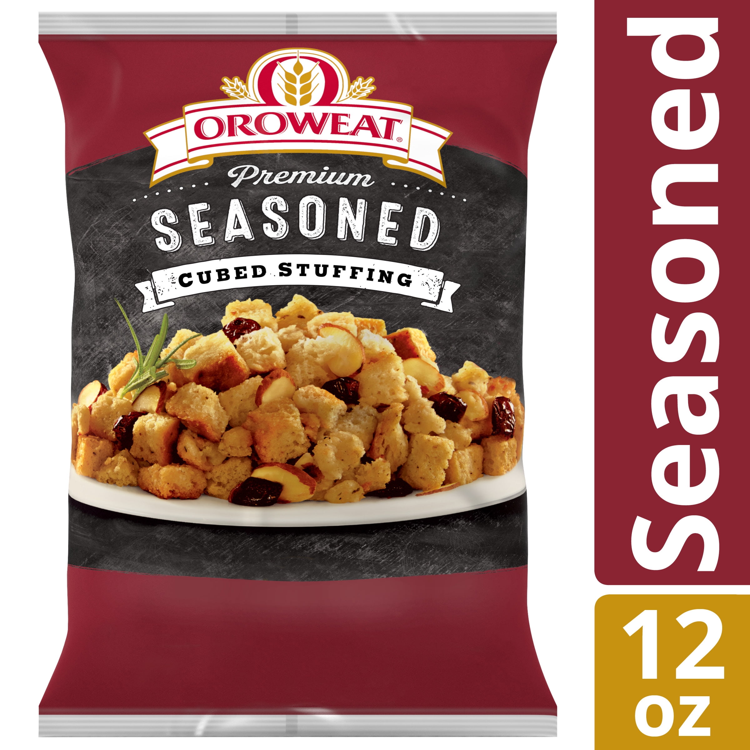 Oroweat Premium Seasoned Cubed Stuffing, 12 oz