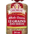 thumbnail image 1 of Oroweat Whole Grains 12 Grains and Seeds Bread, 24 oz, Multigrain Bread, Bag, 1 of 9