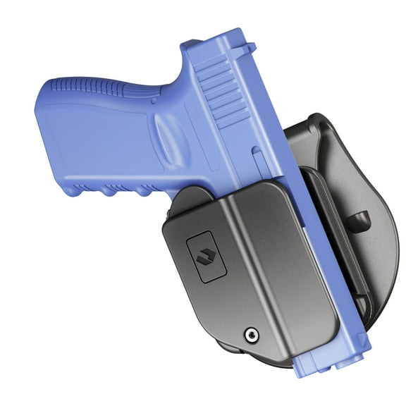 Orpaz EZ G23 Left Hand Holster, Forward Draw Level 2 Holster Compatible w/ Glock 23, Paddle Holster
