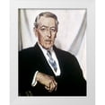 thumbnail image 1 of Orpen, William Newenham 12x14 White Modern Wood Framed Museum Art Print Titled - Woodrow Wilson, 1 of 4