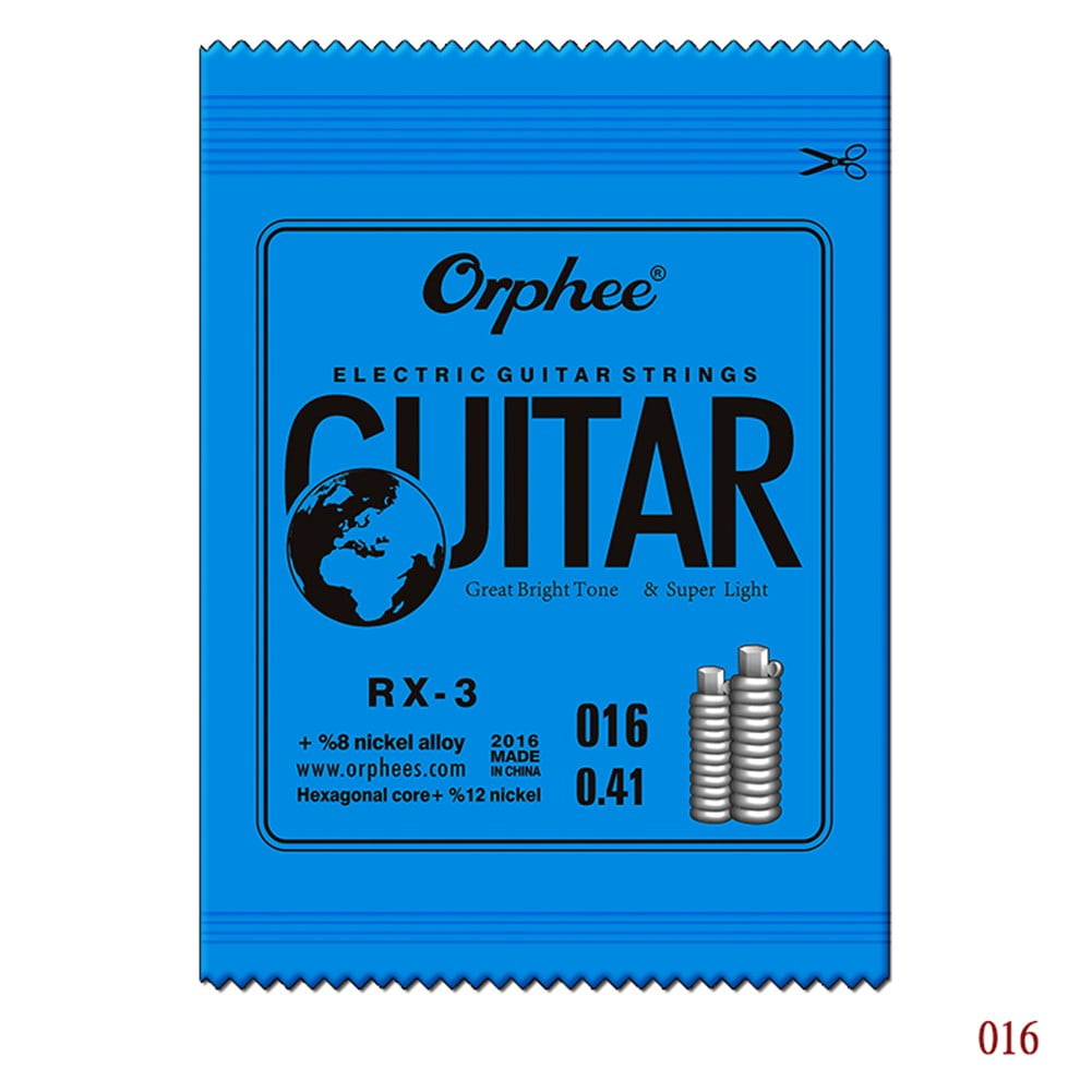 Orphee Electric Guitar Strings E B G D A Single String Super Light