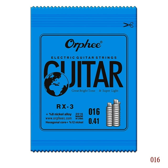 Orphee Electric Guitar Strings E B G D A Single String Super Light