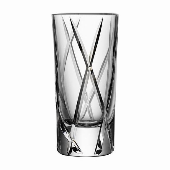 Orrefors City Shot Glass, Set of 2 Crystal Clear
