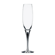 Orrefors Crystal Intermezzo Blue Flute Champagne Glass