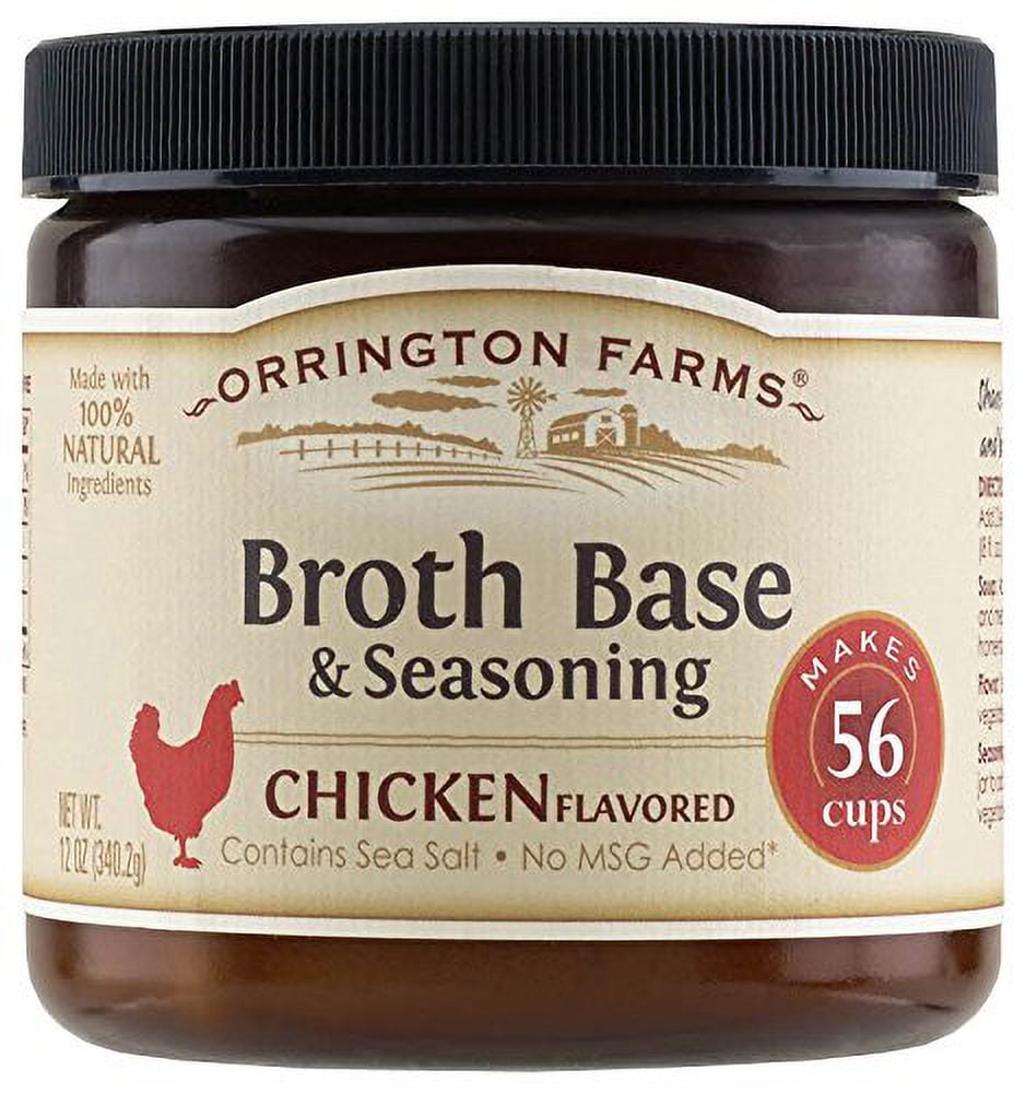 Orrington Farms Broth Base & Seasoning Chicken 12 oz (Pack of 2