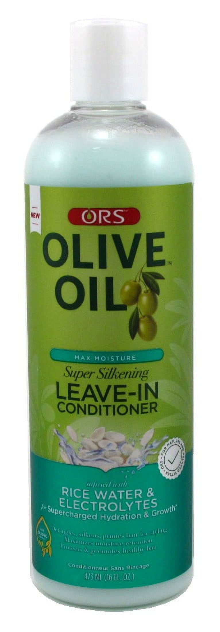 Ors Olive Oil Conditioner Leave-In Super Silkening 16oz (Pack of 3)