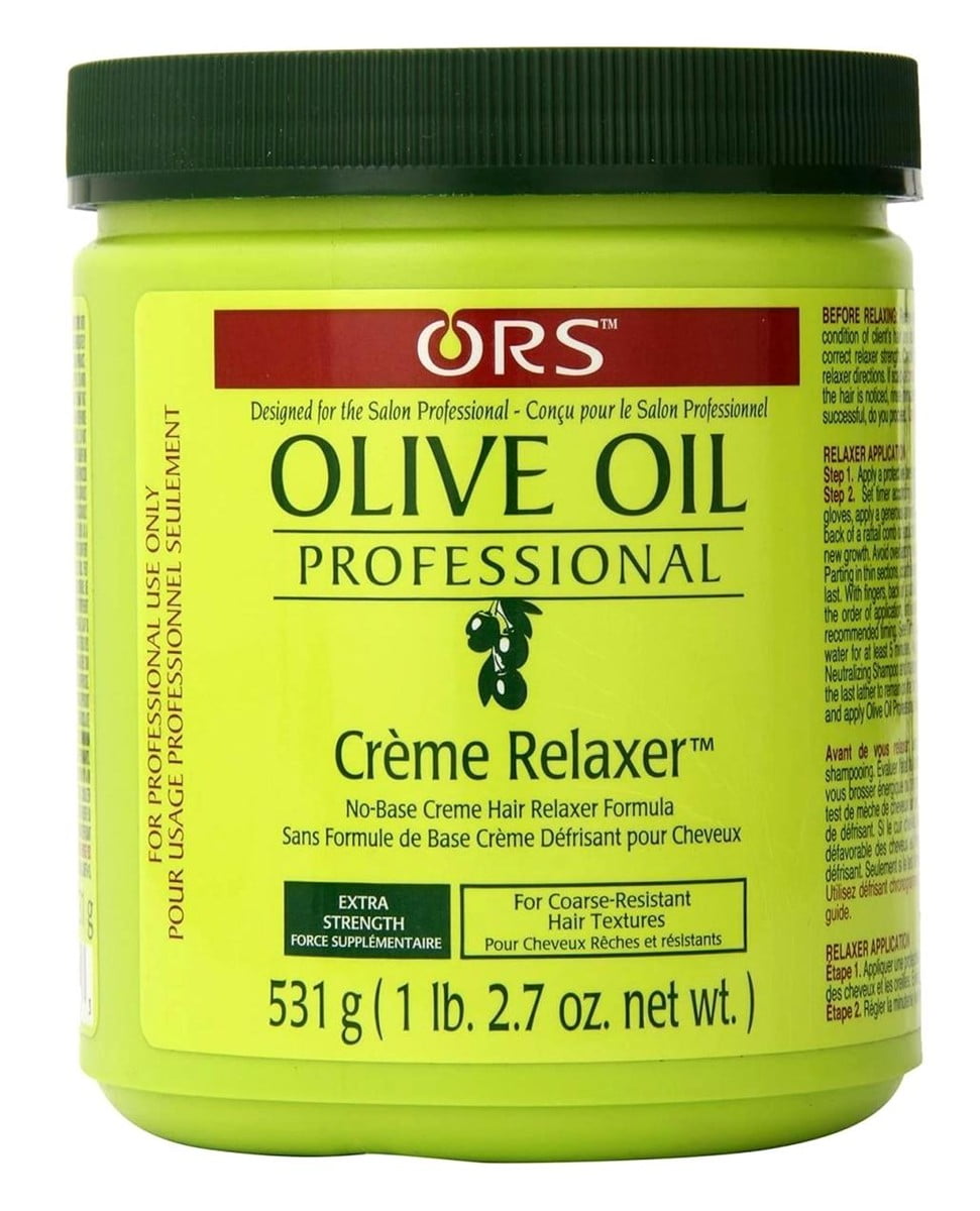 Ors Olive Oil Creme Relaxer Extra Strength 18.7 Ounce Jar (555ml) (Pack of 2)