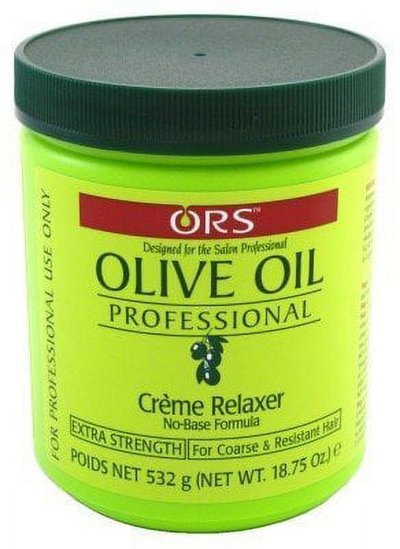 Ors Olive Oil Creme Relaxer Extra Strength 18.75 Ounce Jar (555ml)
