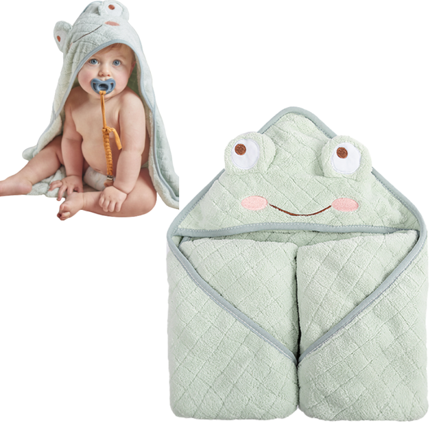 Orsetto Baby Hooded Towel Premium SoftFeel Towel Large Sized That