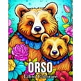 thumbnail image 1 of Orso Libro Colorare: 50 Immagini Carine Per Alleviare Lo Stress E Rilassarsi (Paperback), 1 of 1
