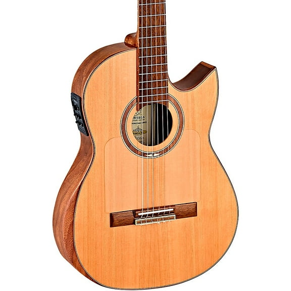 Ortega Ben Woods Flametal-Two Signature Flamenco Guitar Natural