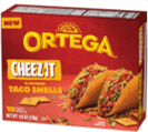 Ortega x Cheez-it Taco Shell 6-10ct-4.6oz