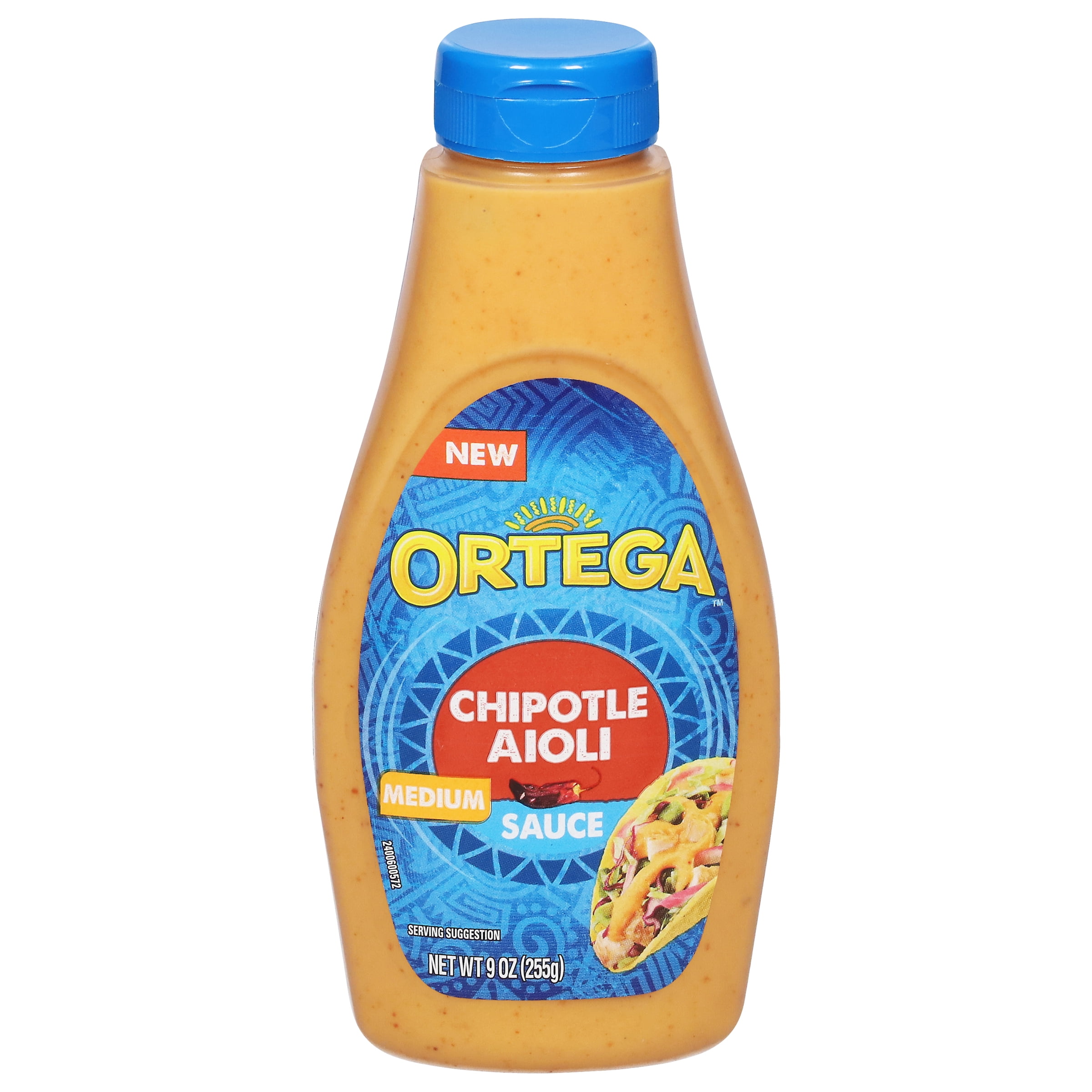 Ortega Chipotle Aioli Medium Taco Sauce 9 oz Bottle - Walmart.com