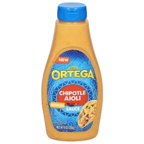 Ortega Chipotle Aioli Medium Taco Sauce, Whole, 9 oz Bottle
