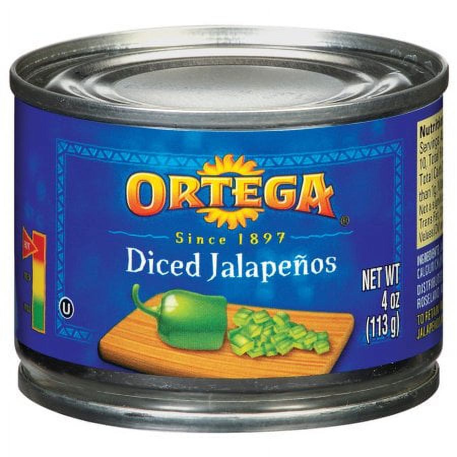 Ortega Diced Jalapenos (Pack of 10)