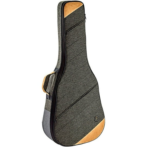 Ortega Dreadnought Reinforced Soft Case Brown Black