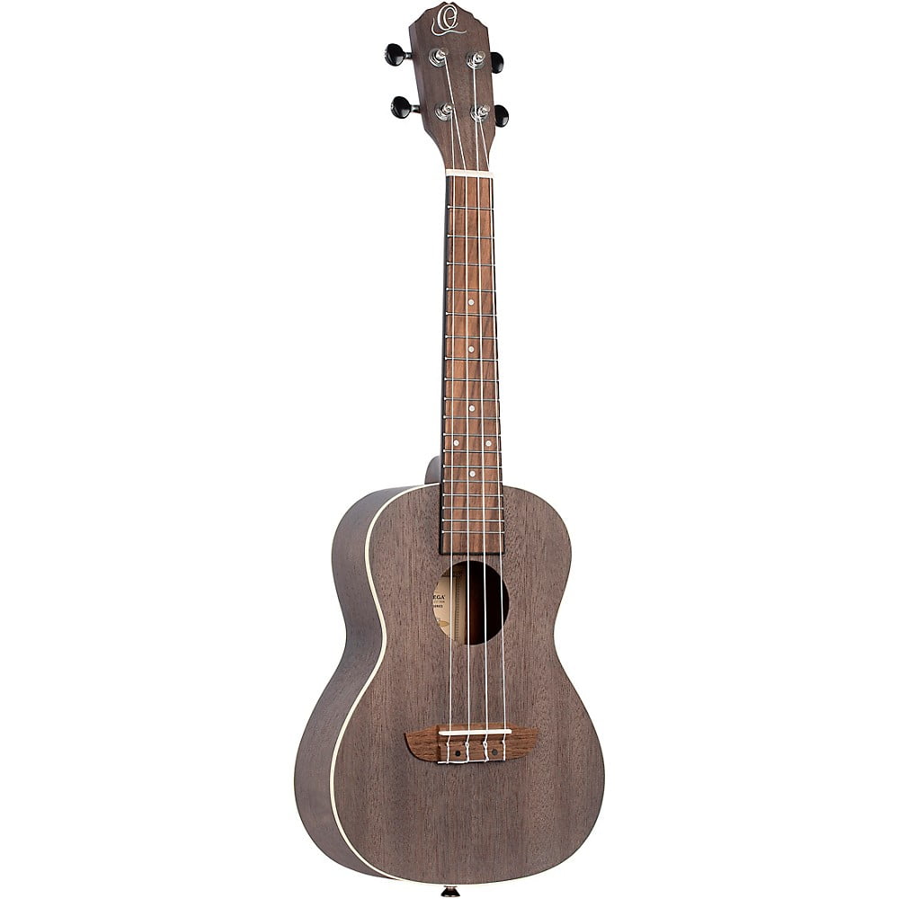 Ortega Earth Series RUCOAL-L Left-Handed Concert Ukulele Coal Black
