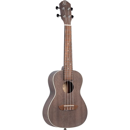 Ortega Earth Series RUCOAL-L Left-Handed Concert Ukulele Coal Black