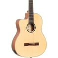 thumbnail image 1 of Ortega Family Series RCE125SN-L Thinline Acoustic/Electric Classical Guitar Natural Matte, 1 of 5