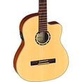 thumbnail image 1 of Ortega Family Series RCE125SN Thinline Acoustic-Electric Classical Guitar Satin Natural, 1 of 5