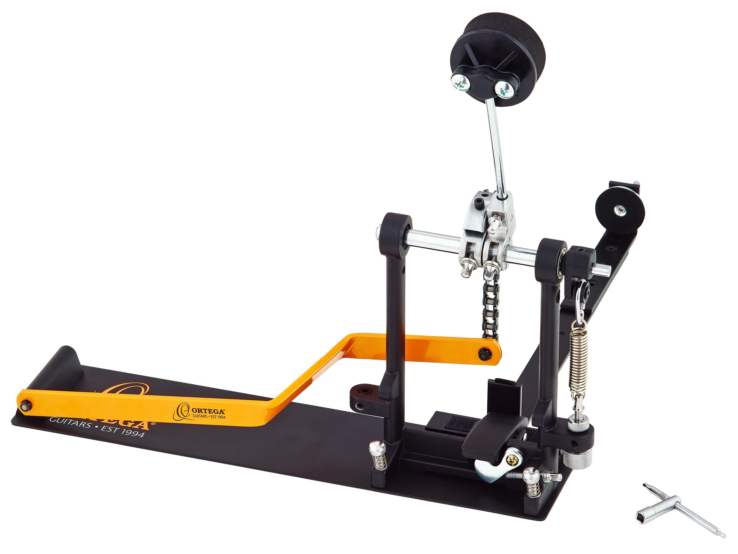 OCJP-GB - Hands Free Percussion - Right-Foot Cajon Pedal, Bag